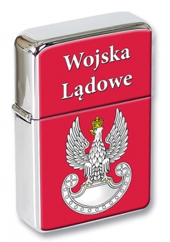 Wojska Lądowe (Polish Army) Flip Top Lighter