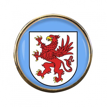 Pommern Pomerania (Germany) Round Pin Badge