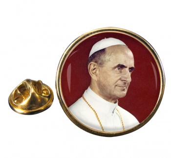 Pope Pius V Round Pin Badge