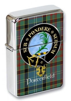 Porterfield Scottish Clan Flip Top Lighter