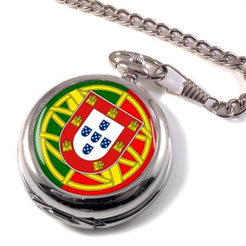 Brasão de armas de Portugal Pocket Watch