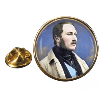 Albert Prince Consort Round Pin Badge