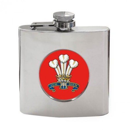 Prince Of Wales's Division, British Army Hip Flask
