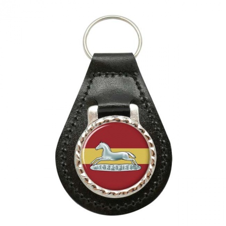Prince of Wales's Own Regiment of Yorkshire, British Army Leather Key Fob