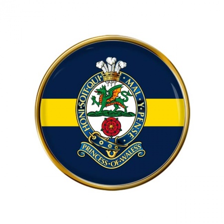 Princess of Wales's Royal Regiment, British Army Pin Badge
