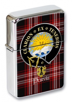 Purvis Scottish Clan Flip Top Lighter