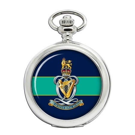 Queen's Royal Hussars, British Army CR Pocket Watch
