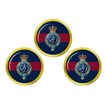 Queen's Division, British Army ER Golf Ball Markers