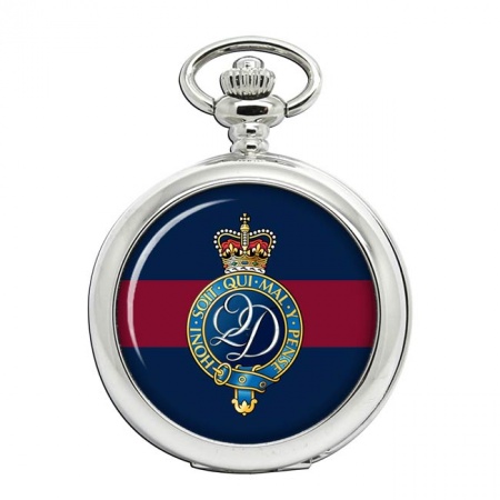 Queen's Division, British Army ER Pocket Watch
