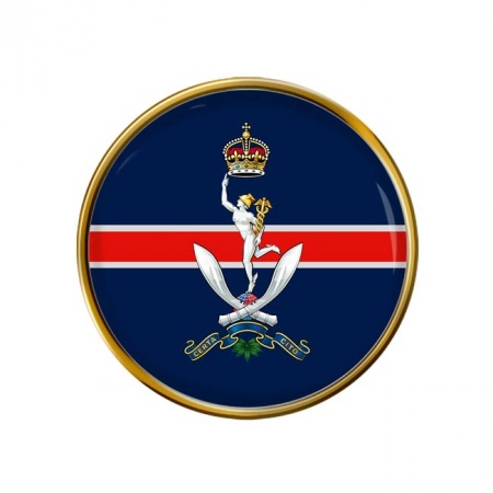 Queen's Gurkha Signals (QGS), British Army CR Pin Badge