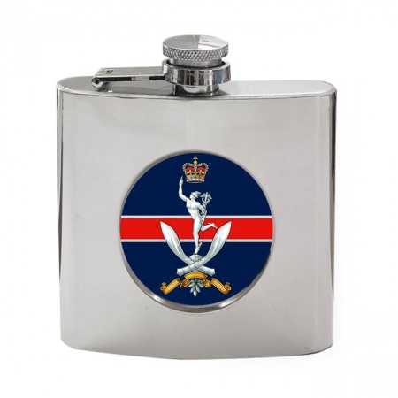 Queen's Gurkha Signals (QGS), British Army ER Hip Flask