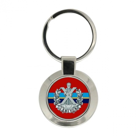 Queen's Own Cameron Highlanders, British Army Key Ring