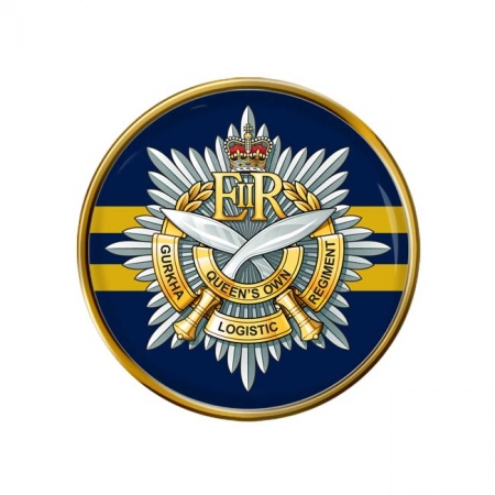 Queen's Own Gurkha Logistic Regiment (QOGLR), British Army ER Pin Badge
