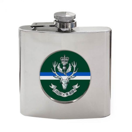 Queen's Own Highlanders, British Army Hip Flask