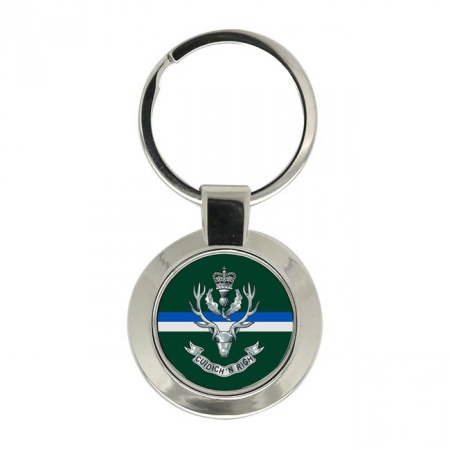 Queen's Own Highlanders, British Army Key Ring