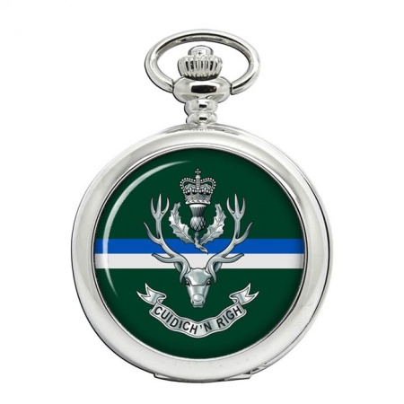 Queen's Own Highlanders, British Army Pocket Watch