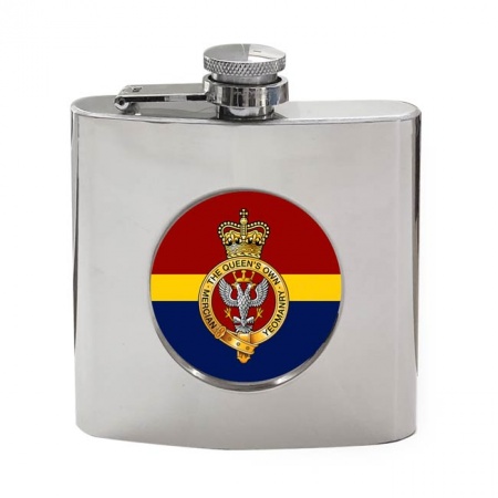 Queen's Own Mercian Yeomanry, British Army Hip Flask