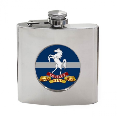 Queen's Own Royal West Kent Regiment, British Army Hip Flask