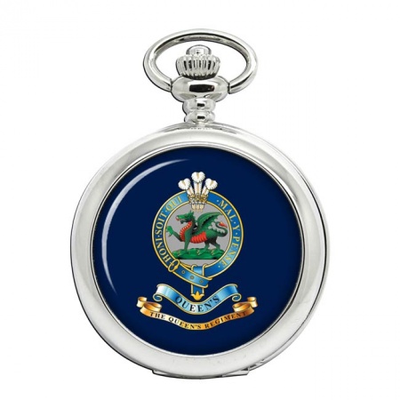 Queen's Regiment, British Army Pocket Watch