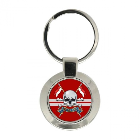 Queen's Royal Lancers, British Army Key Ring