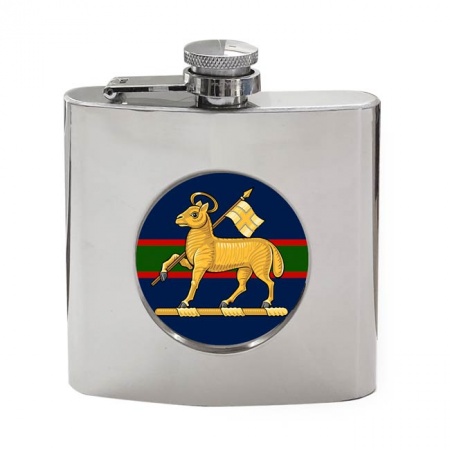 Queen's Royal Regiment (West Surrey), British Army Hip Flask