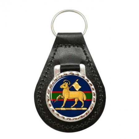 Queen's Royal Regiment (West Surrey), British Army Leather Key Fob