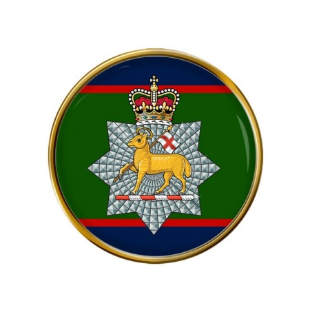 Queen's Royal Surrey Regiment, British Army Pin Badge