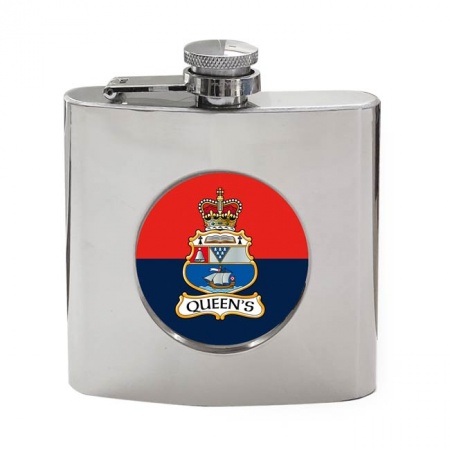 Queen's University Officers' Training Corps UOTC, British Army Hip Flask