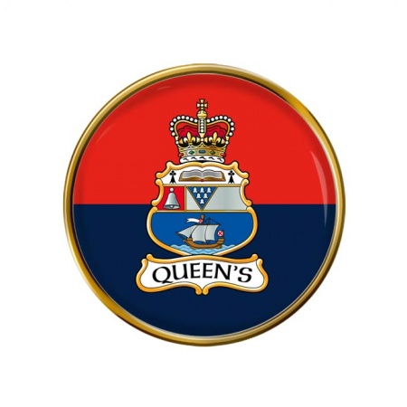 Queen's University Officers' Training Corps UOTC, British Army Pin Badge