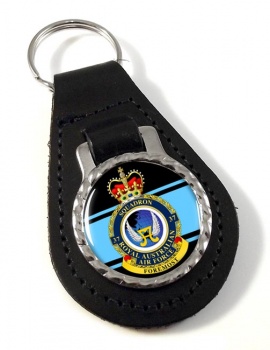 37 Squadron RAAF Leather Key Fob