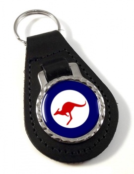 RAAF Roundel Leather Key Fob
