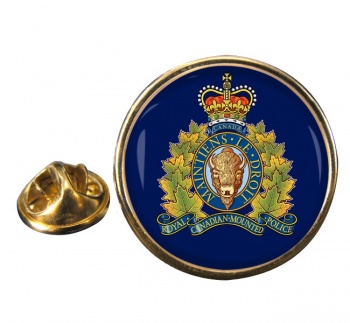 RCMP Round Pin Badge