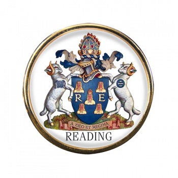 Reading (England) Round Pin Badge