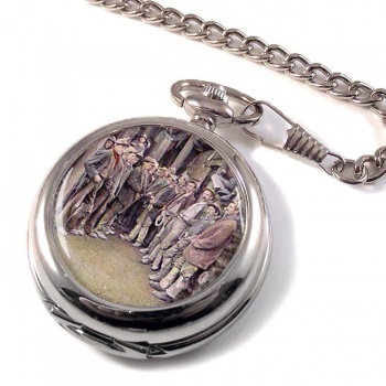 Redruth Miners Cornwall Pocket Watch