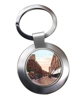 Regent Street Clifton Chrome Key Ring