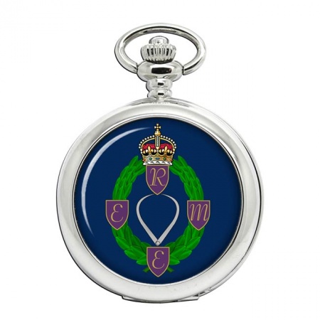 Royal Electrical and Mechanical Engineers REME, British Army 1942 Pocket Watch