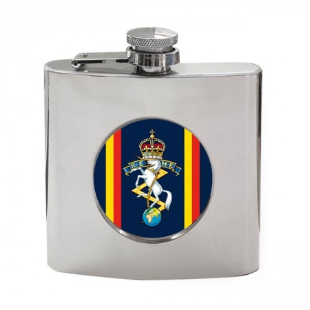 Corps of Royal Electrical and Mechanical Engineers REME, British Army CR Hip Flask