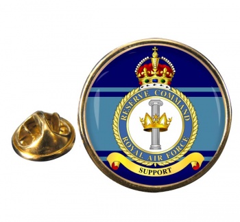 Reserve Command (Royal Air Force) Round Pin Badge