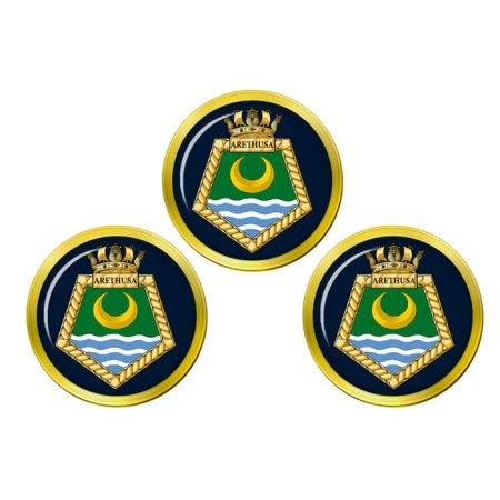 RFA Arethusa, Royal Navy Golf Ball Markers