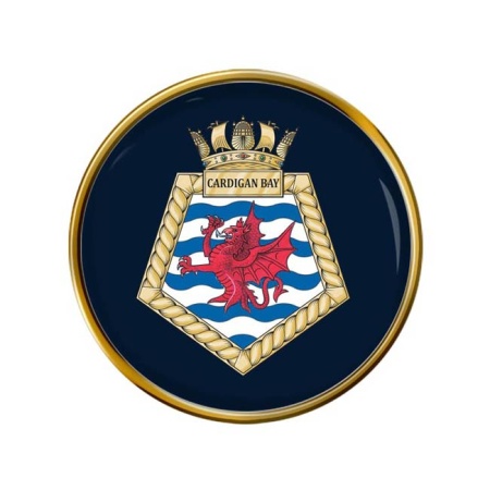 RFA Cardigan Bay, Royal Navy Pin Badge