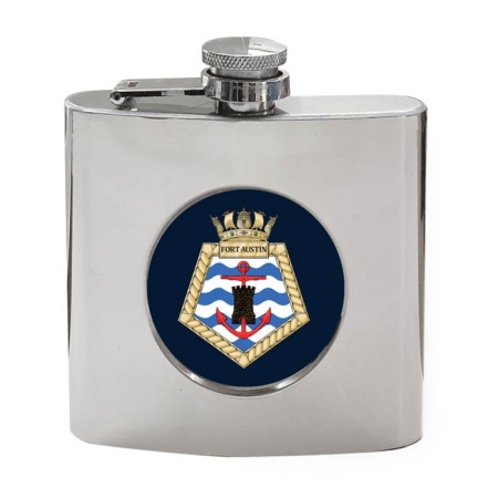 RFA Fort Austin, Royal Navy Hip Flask