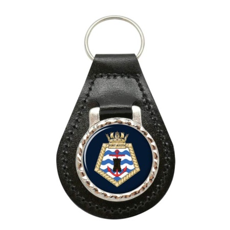 RFA Fort Austin, Royal Navy Leather Key Fob
