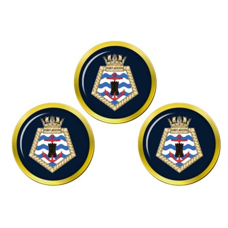 RFA Fort Austin, Royal Navy Golf Ball Markers
