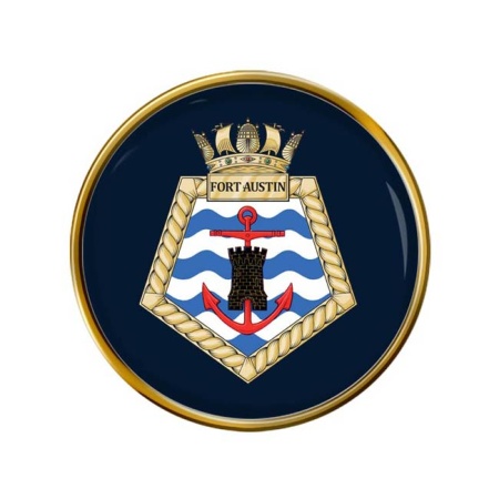 RFA Fort Austin, Royal Navy Pin Badge