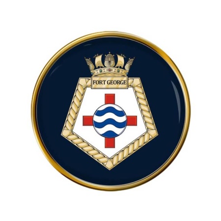 RFA Fort George, Royal Navy Pin Badge