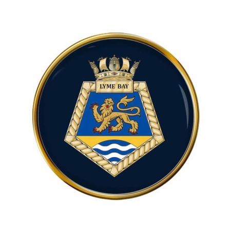RFA Lyme Bay, Royal Navy Pin Badge