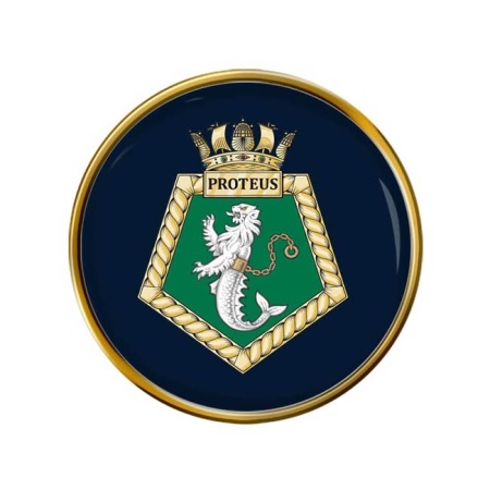 RFA Proteus, Royal Navy Pin Badge