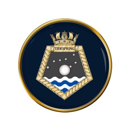 RFA Tidespring, Royal Navy Pin Badge