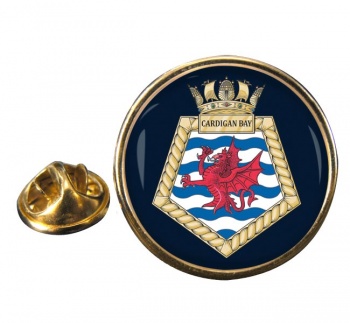 RFA Cardigan Bay (Royal Navy) Round Pin Badge