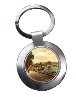 Richmond Bridge Chrome Key Ring